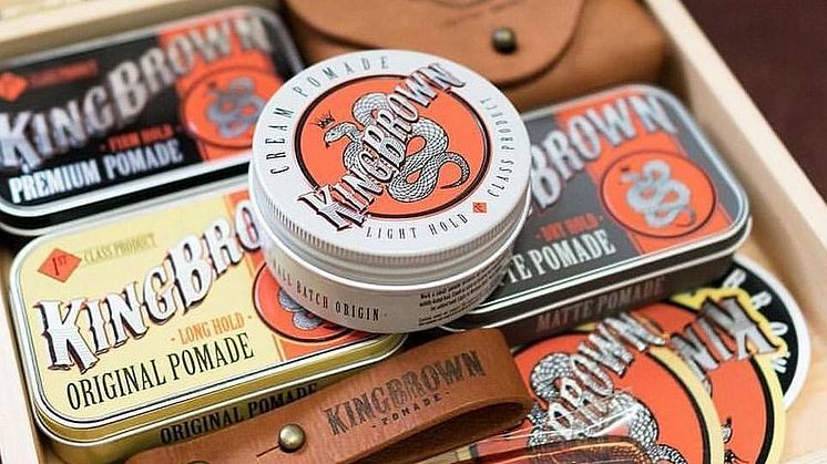 King Brown Pomade från Australien lanseras i Sverige
