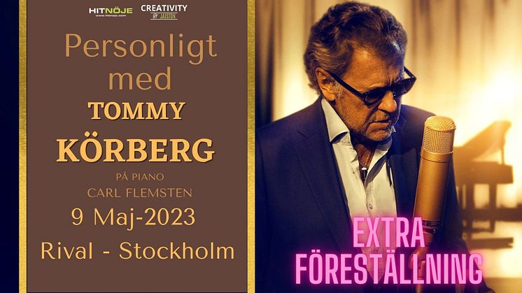 Tommy Körberg 9 maj