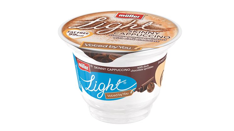 Müllerlight Reveal First Coffee-Flavoured Fat-Free Yogurt!