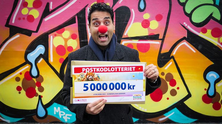 Farhad Mazi Esfahani generalsekreterare Clowner utan Gränser_fotograf Katinka Igelberg