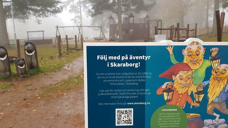Bilden är från lekplatsen Äventyret i Skövde. Foto: Micaela Persson/Next Skövde.