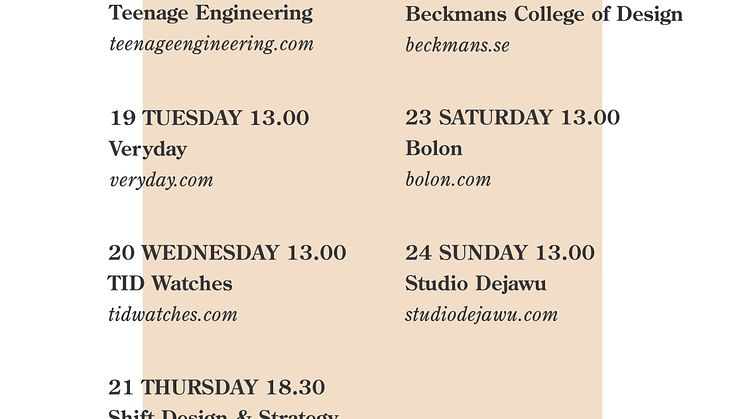 Beckmans College of Design x Prototypa