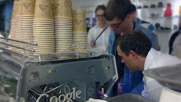 Swedish coffee strikes Google's fancy