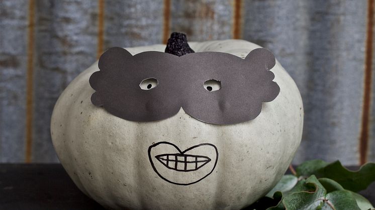 Pumpa dekorerad