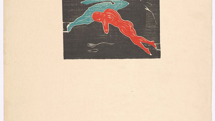 Edvard Munch: Møte i verdensrommet / Encounter in Space (1898–1899)
