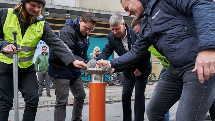 Installation af det første partikelfilter-system på Frederiksberg