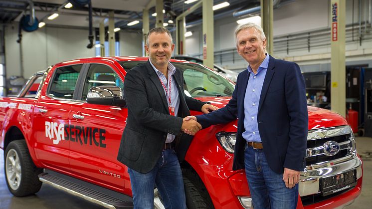 Ford-fan: Bjørn har kjøpt 640 biler de siste 10 årene