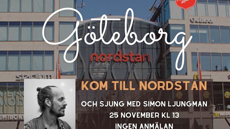 Frälsningsarmén i Göteborg bjuder in till öppna körövningar för konsert till förmån för socialt arbete. 