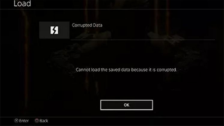 file danneggiati ps4