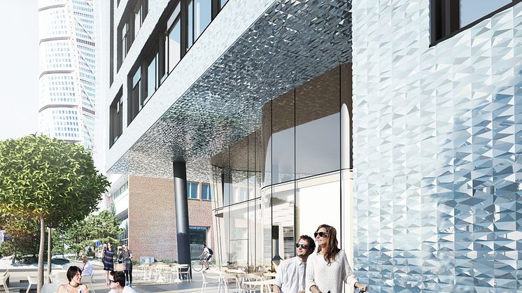 Midroc utvecklar en ny kontorsfastighet, World Trade Center Propellergatan, i Västra Hamnen i Malmö.