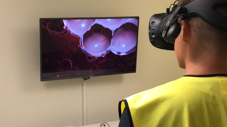 Ramirent utbildar om  kvartsdammets risker i VR-miljö 