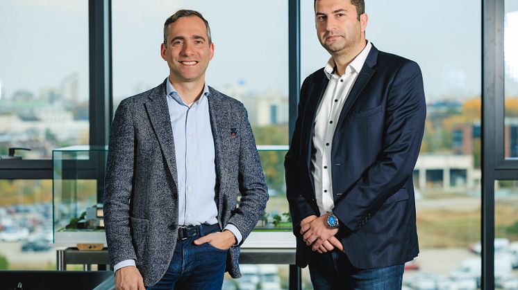 Photo: Alexander Zahariev, Head of Strategy at SUNOTEC and Petar Nenov, CEO of ADEX