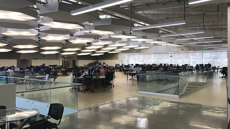 La Nacion newsroom 2ndfloor