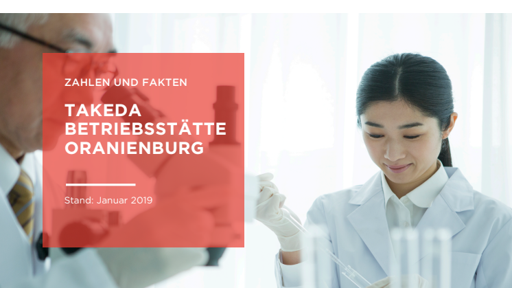 Takeda Oranienburg: Zahlen und Fakten