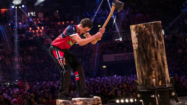November 2017 kommer STIHL TIMBERSPORTS® World Championship tilbake til Lillehammer og Håkons hall.