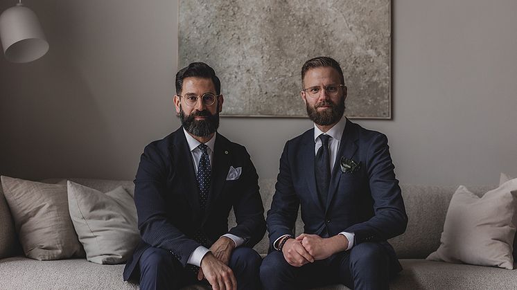 Gabriel Damar och Andreas Rutqvist