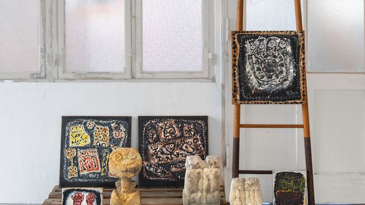 Jan Krizek's works of art are rarely for sale, but now a whole collection of the artist's figures, paintings and drawings will be sold at auction at Bruun Rasmussen.