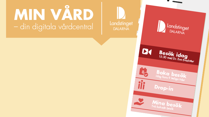 Min vård ger Dalarnas invånare sjukvård där de befinner sig