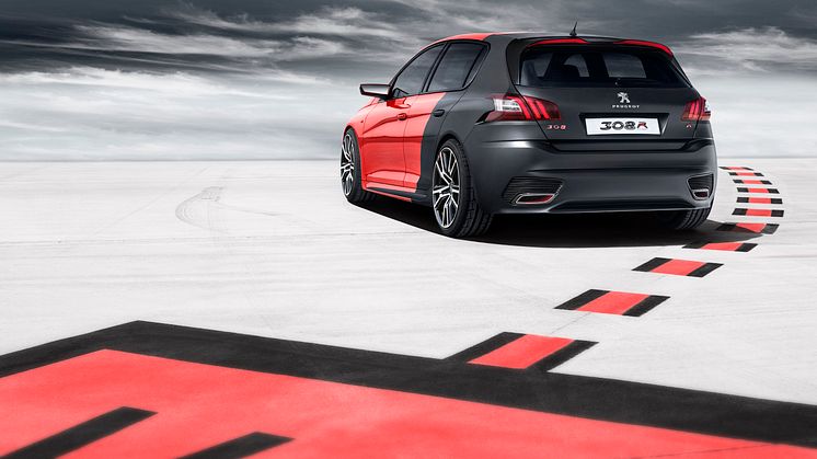 Peugeot 308 R Concept - radikalt sportbilskoncept från Peugeot Sport