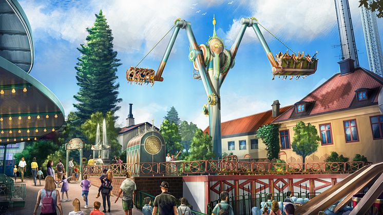 Gröna Lund tävlar ut första åket i Pumpen tillsammans med Musikhjälpen