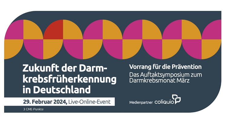 Presse-Einladung: Auftaktsymposium zum Darmkrebsmonat März 2024