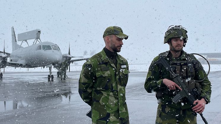 Under vecka 16 har Helikopterflottiljen övat på Norrköpings flygplats.