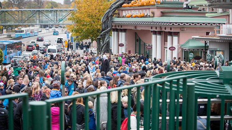 Rivstart för Halloween på Liseberg