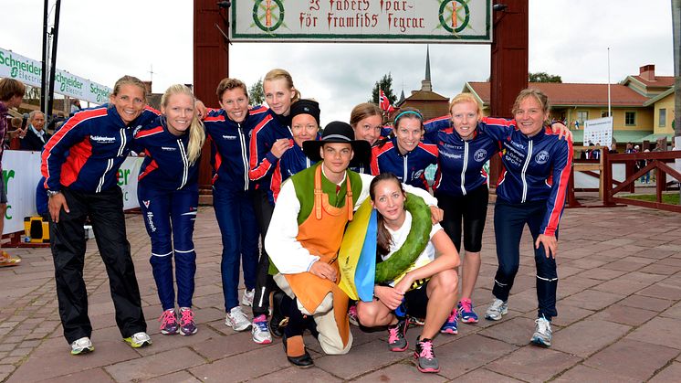 VasaStafetten 2012, damsegrare