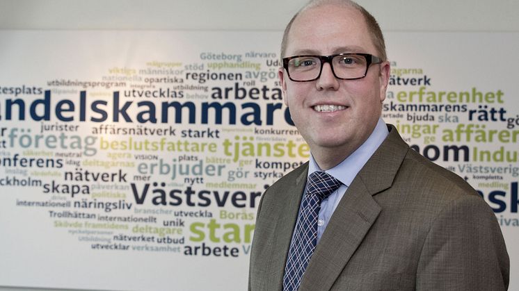 Han representerar Västsverige i Stockholm