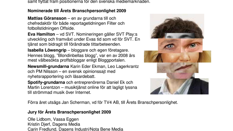Vem blir Årets Branschpersonlighet?
