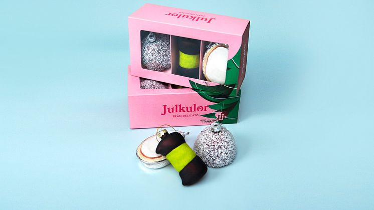 Julkulor i ask
