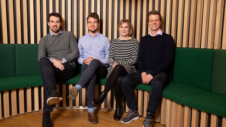 Fjorårets traineekull i Posten