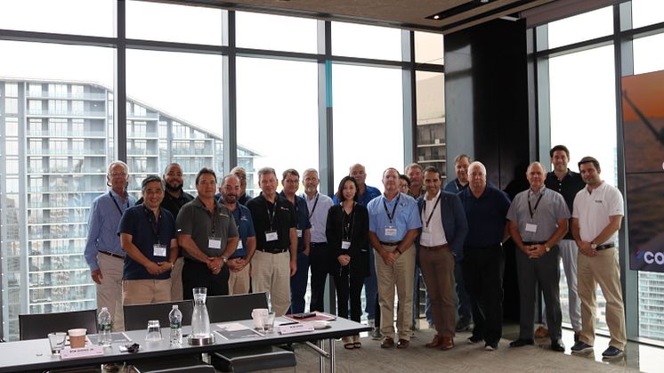 High res image - Cox Powertrain - North America, China, New Zealand and South Korea distributors at 20-18 conference in Miami