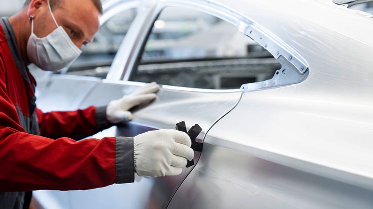 Produktion af Audi e-tron GT på Böllinger Höfe