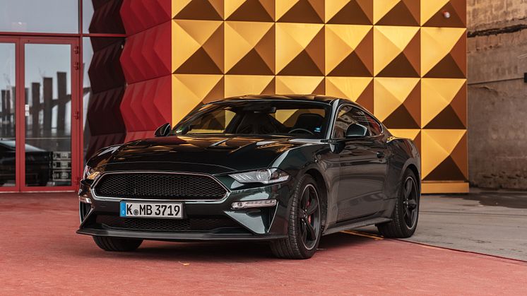 Ford Mustang Bullitt på Sjællandsringen