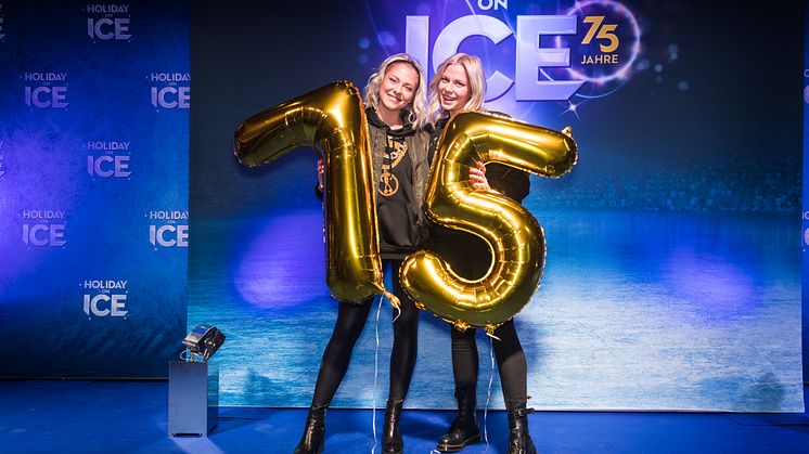 ATLANTIS Gaststars Valentina und Cheyenne Pahde feiern 75 Jahre HOLIDAY ON ICE