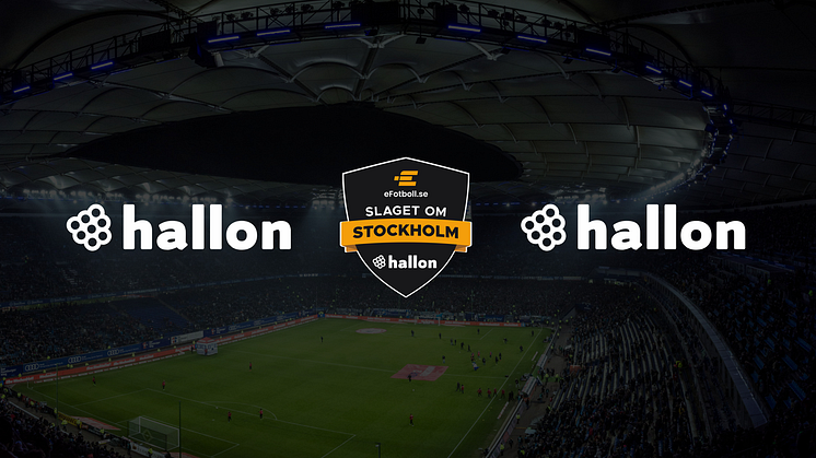­hallon är stolt huvudsponsor till FIFA-mästerskapet ’Slaget om Stockholm’