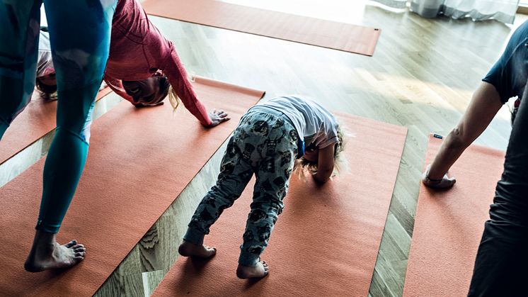 Familjeyoga på Holiday Club Åre