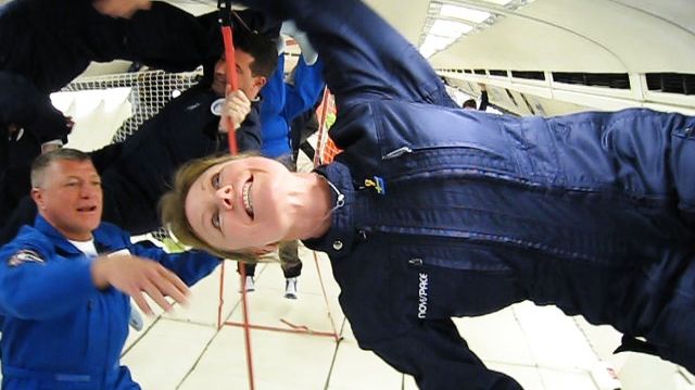 Spaceport Sweden on board Europe's first commercial zero gravity flight