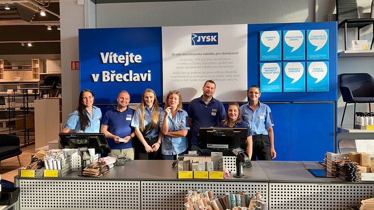 JYSK znovu otevírá v Břeclavi