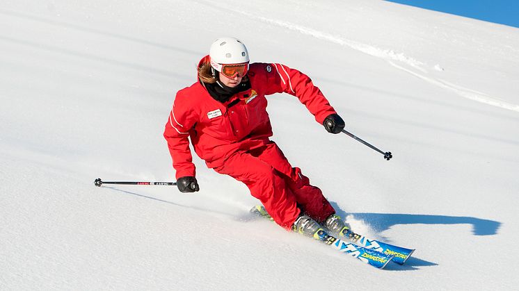 Stöten i Sälen - skidlärare carving