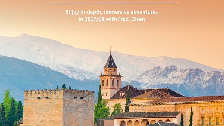 'Distinctive Destinations & Authentic Discoveries’ with Fred. Olsen Cruise Lines in 2017' 