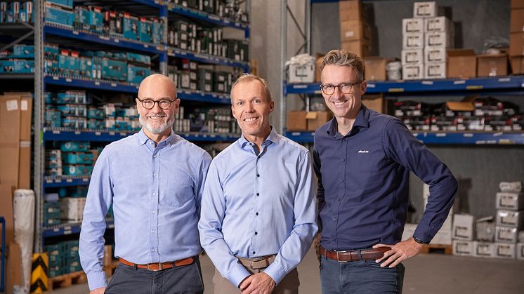Foto af Troels, Kjeld og Gorm