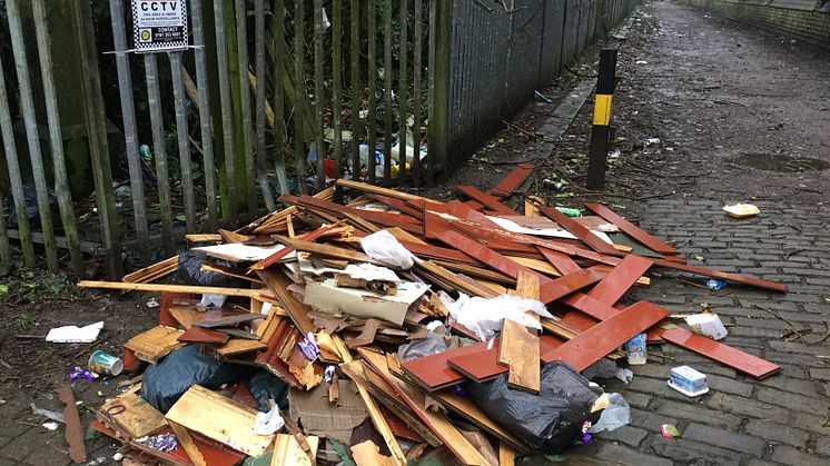 ​Fly-tipper pays the price with £3,500 bill