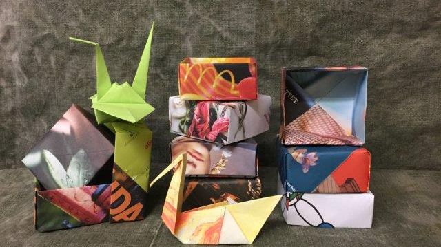 Makerspace på Kulturcentrum den 2 februari har temat Origami