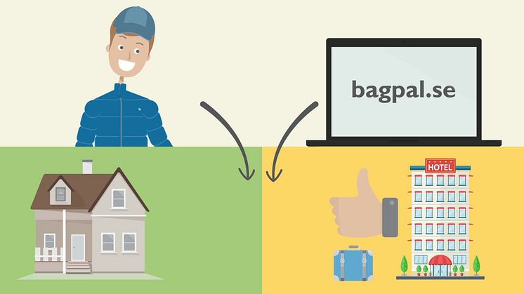 Skicka bagaget i förväg? Så här fungerar Bagpal Scandinavias tjänst!