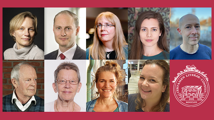 Vitterhetsakademiens pristagare 2022 är Marie-Louise Nosch, Fredrik Charpentier Ljungqvist, Karina Vamling, Frida Espolin Norstein, Mikael Ruotsi, Clas Tollin, Elisabeth Tegelberg, Katrin Bienzle, Emma Kelly-Johansson.