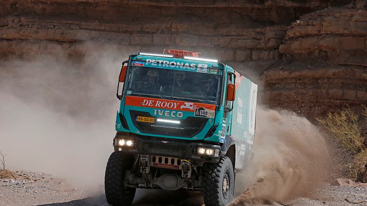 Dakar 2016: Team Petronas De Rooy Iveco siktar på seger