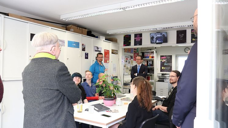 Antrittsbesuch | Präsidium der Universität Vechta empfängt Niedersachsens Minister für Wissenschaft und Kultur: Falko Mohrs 