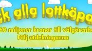SOS-Barnbyar får 17 Mkr från PostkodLotteriet 